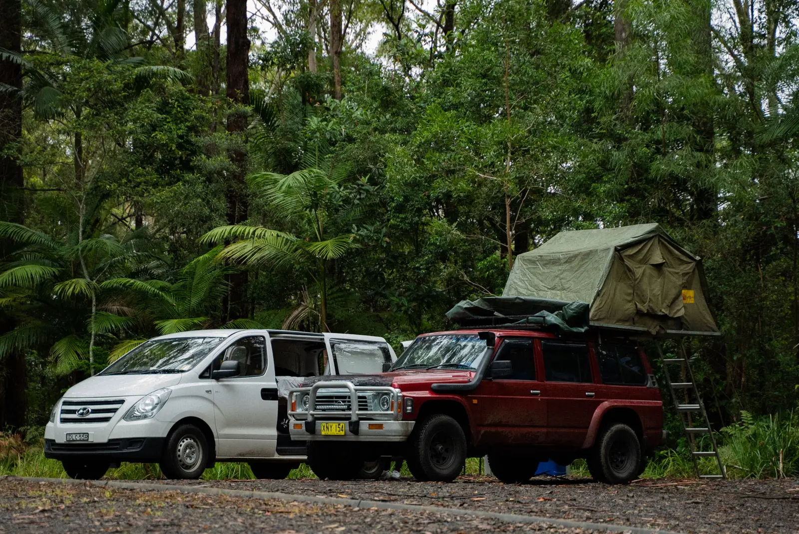 Local four-wheel drives ready for the bush, serviced by Wonthaggi Auto-Lec